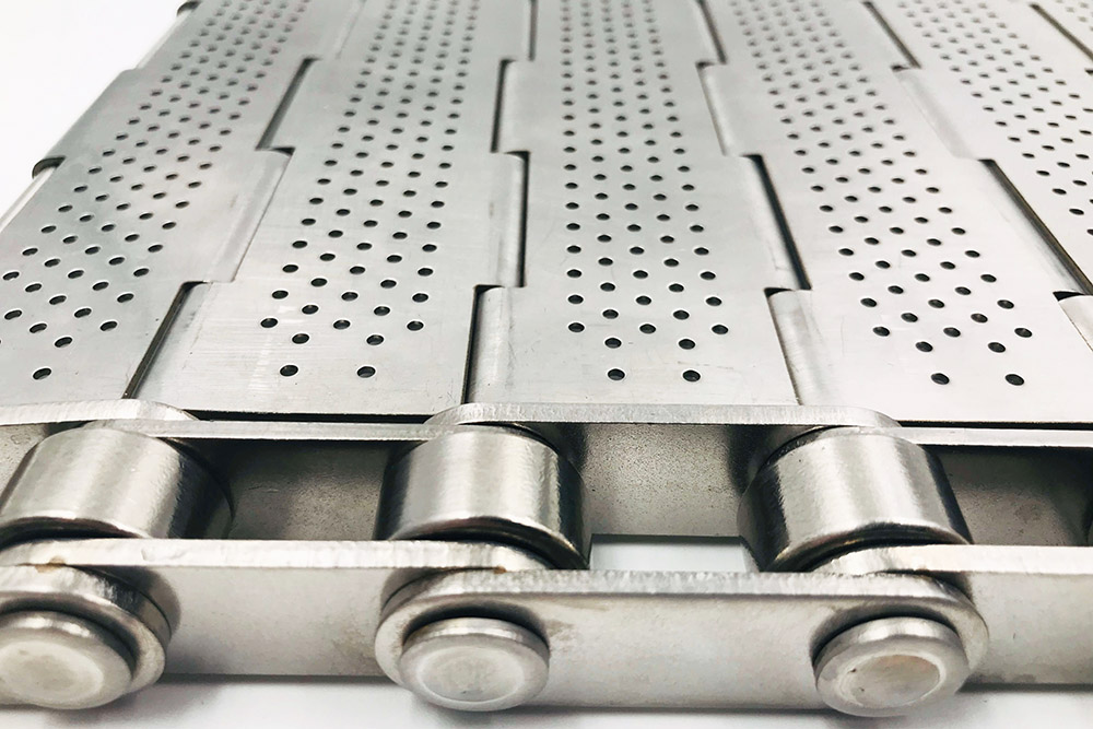 perforated metal conveyor belts
